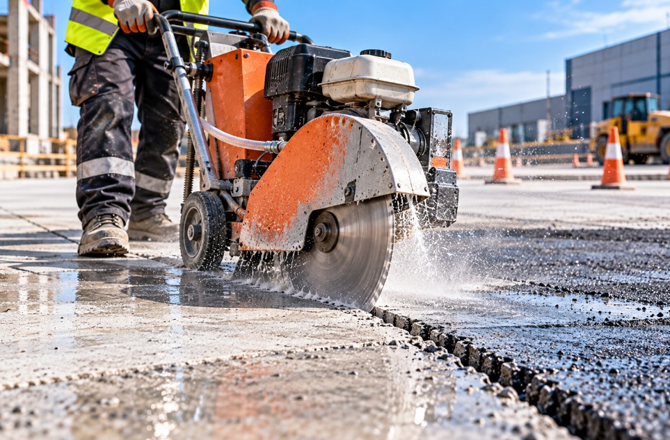 Beton ve Asfalt Derz Kesimi